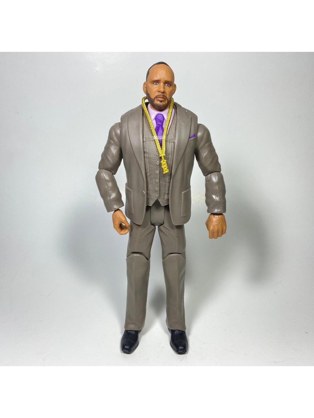 7” Mattel WWE Basic Series 128 The Hurt Business Suited MVP Figure - COMPLETE